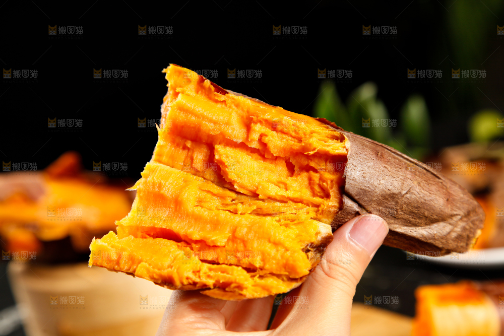 深底上的糖心红薯