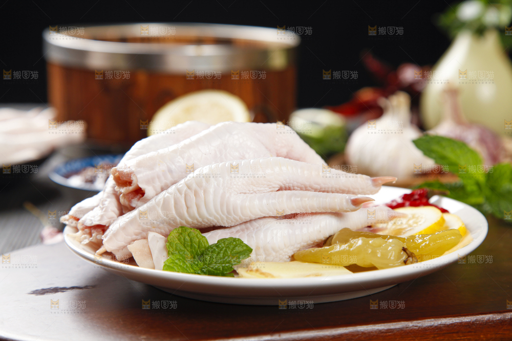 深底上的土鸡爪