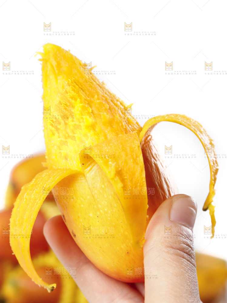 白底上放着海南辣椒芒