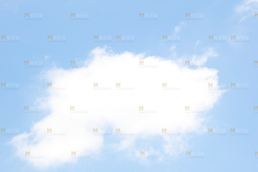 蔚蓝色的天空