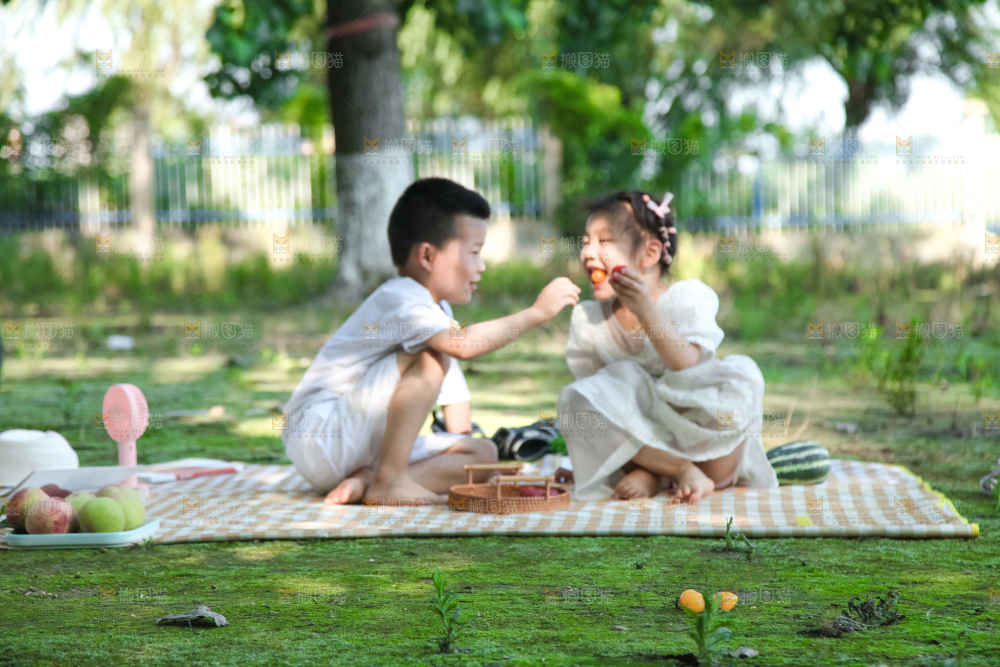 孩子们正在玩耍