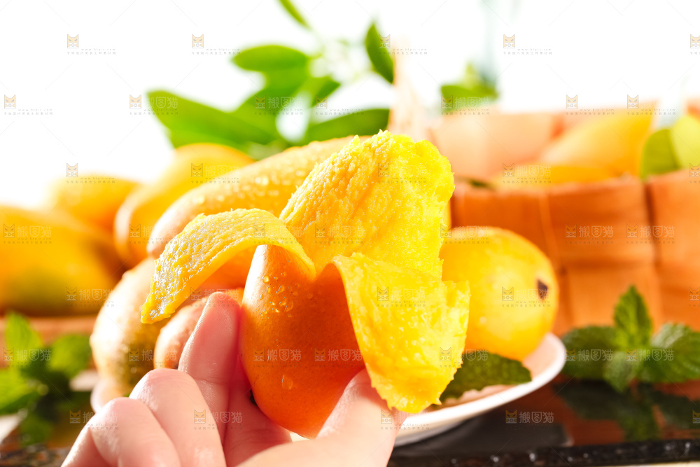 手里拿着小台芒