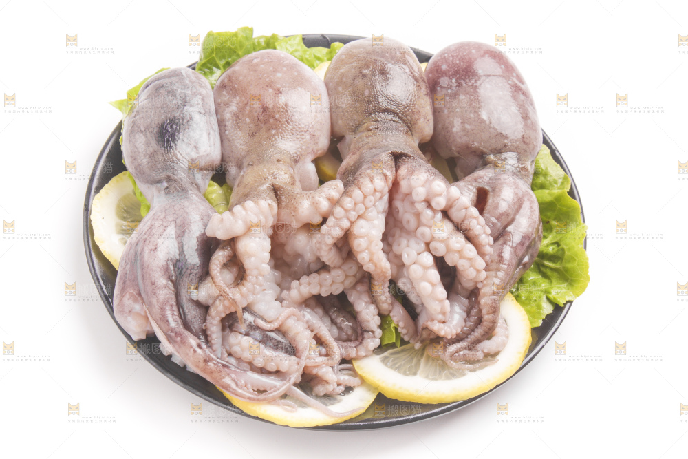 盘子里的大连章鱼