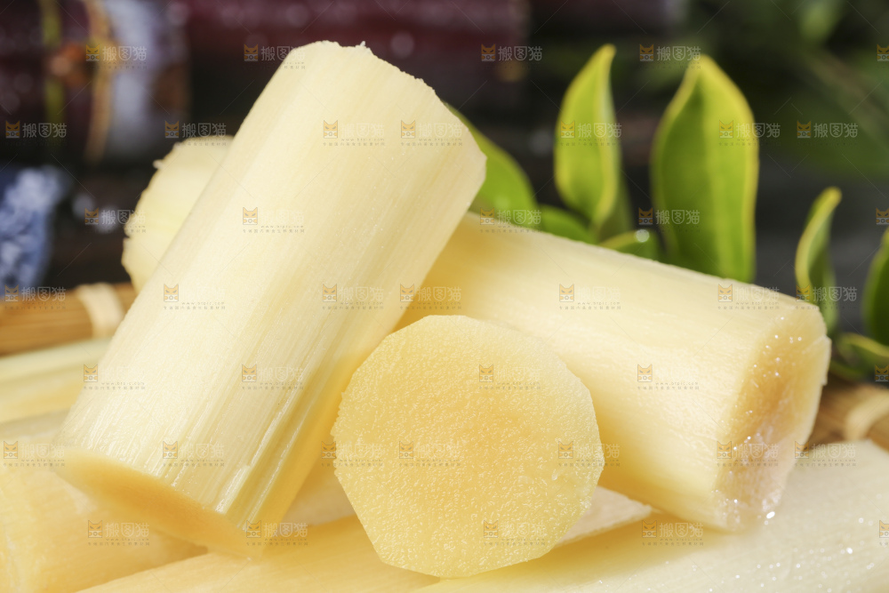 深底上的广西黑皮甘蔗