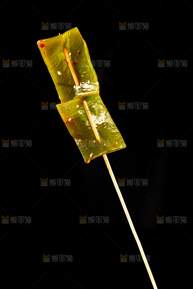 深底上的海带串