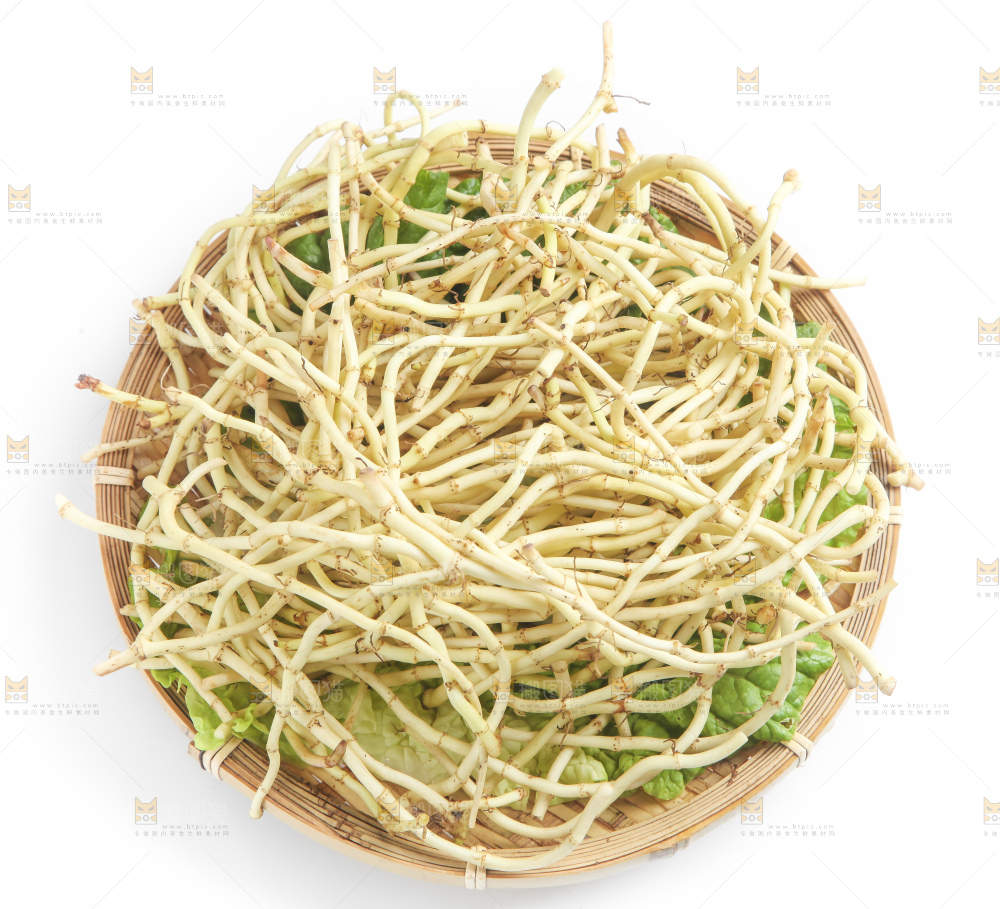 篮子里装着鱼腥草