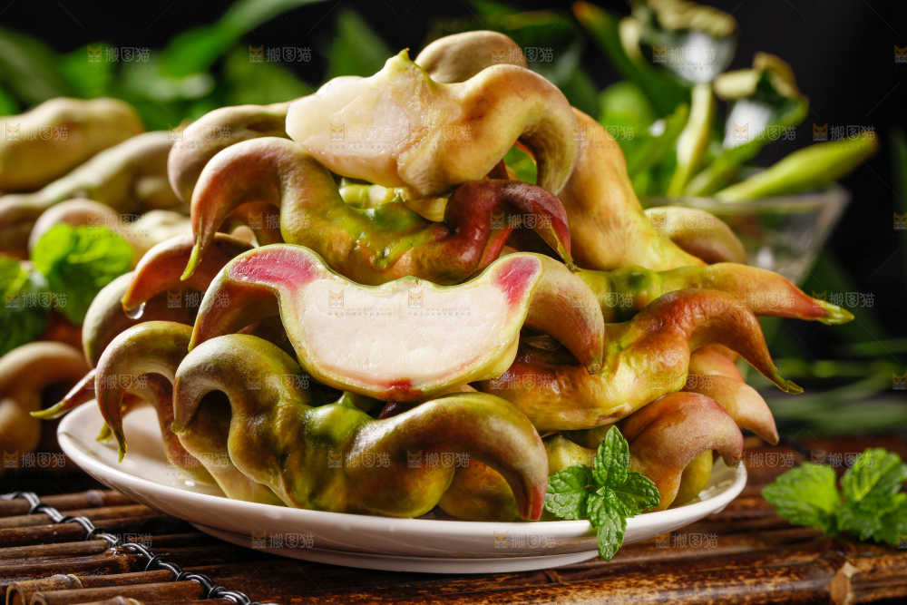 盘子里洪湖菱角