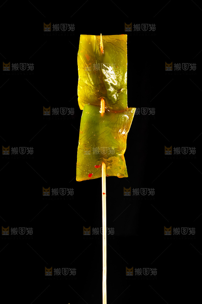 深底上的海带串
