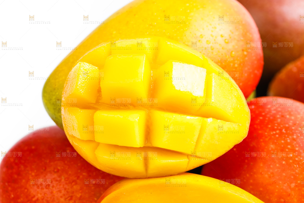 黑石板上的贵妃芒