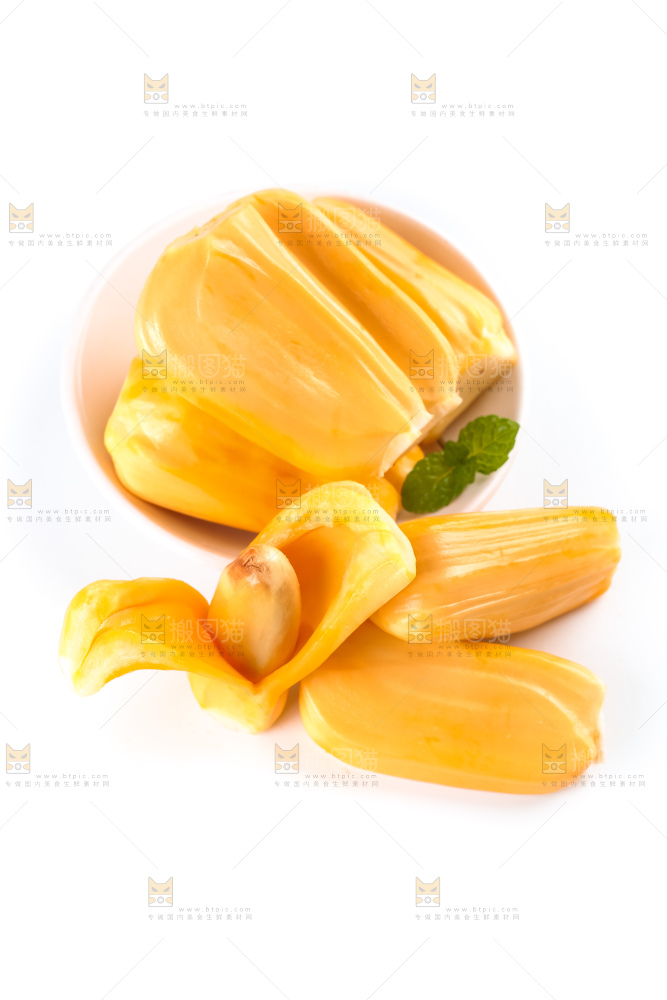 碟子里装着越南菠萝蜜