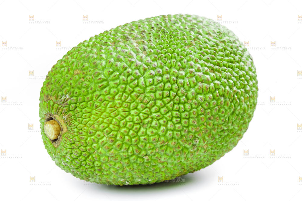 白底上放着海南红肉菠萝蜜