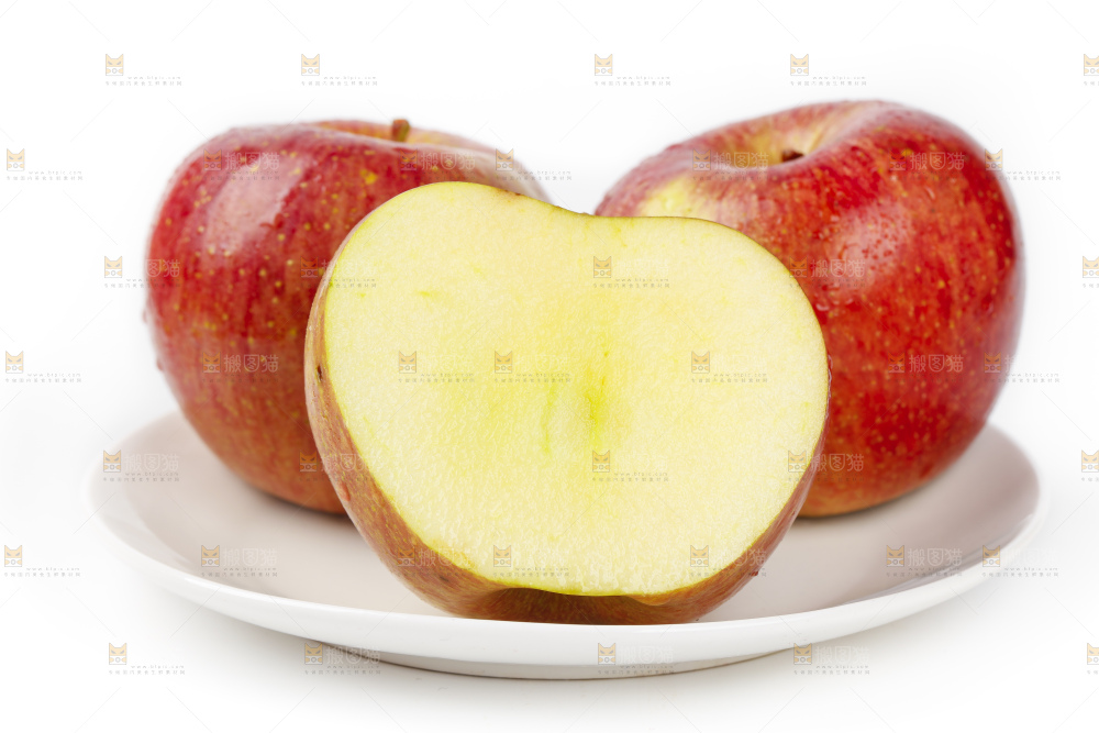 盘子里的糖心丑苹果