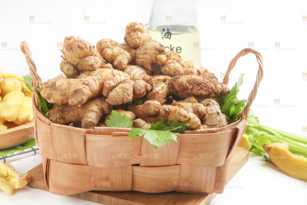 篮子里的小黄姜