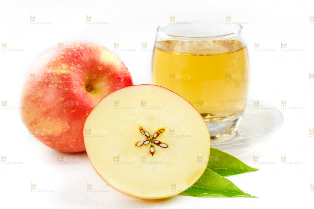 白底上的陕西红富士