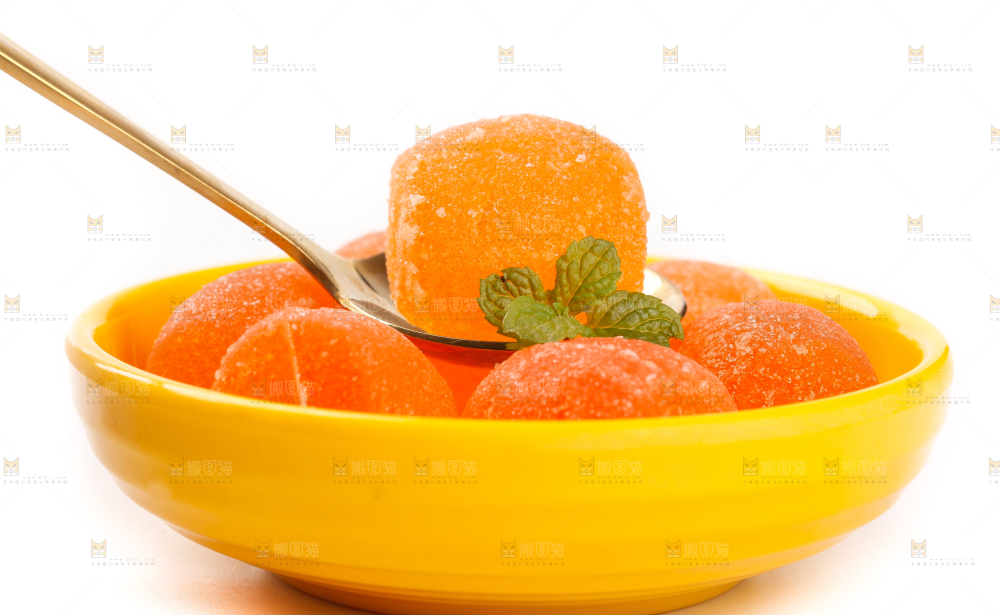 碟子里的水果味软糖