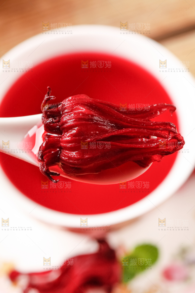 一杯洛神花茶