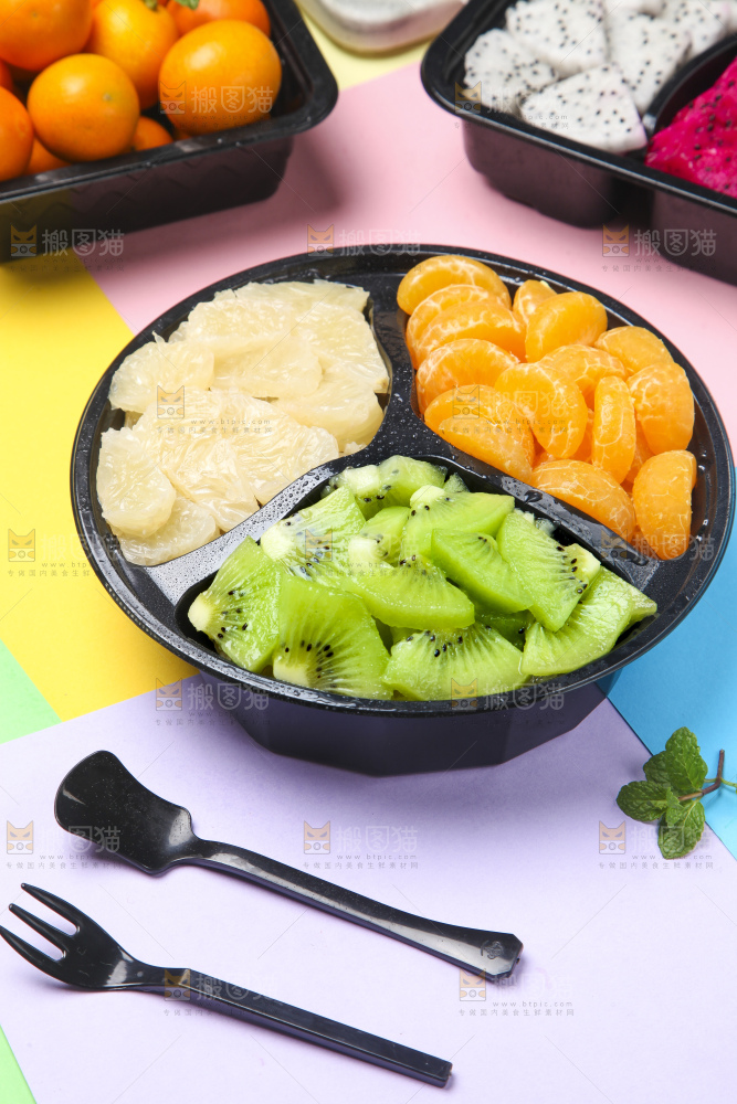 盒子里的水果组合