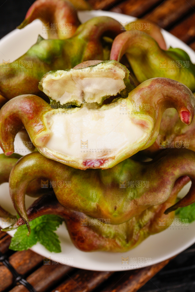 盘子里洪湖菱角