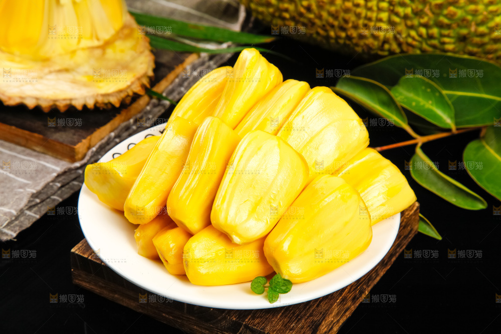 深底上的越南进口菠萝蜜