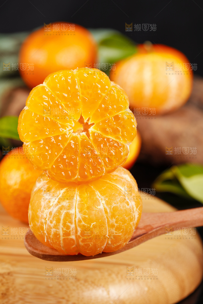 木板上的广西砂糖橘