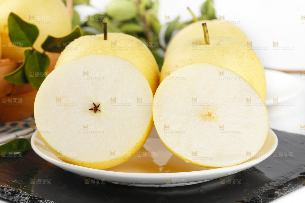 石板上的甘肃皇冠梨