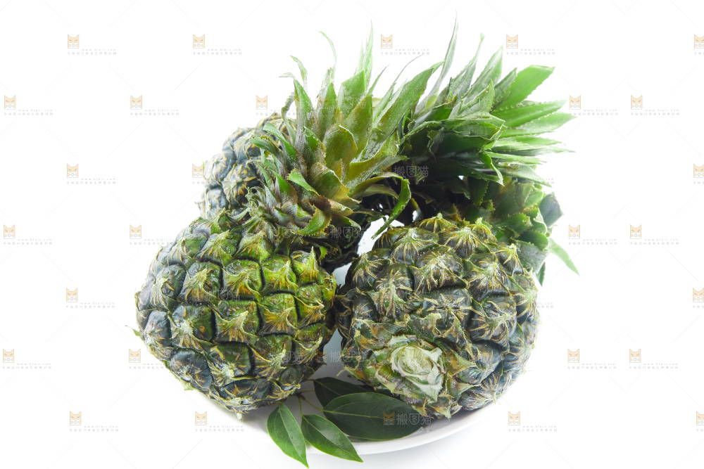篮子里的泰国迷你小菠萝