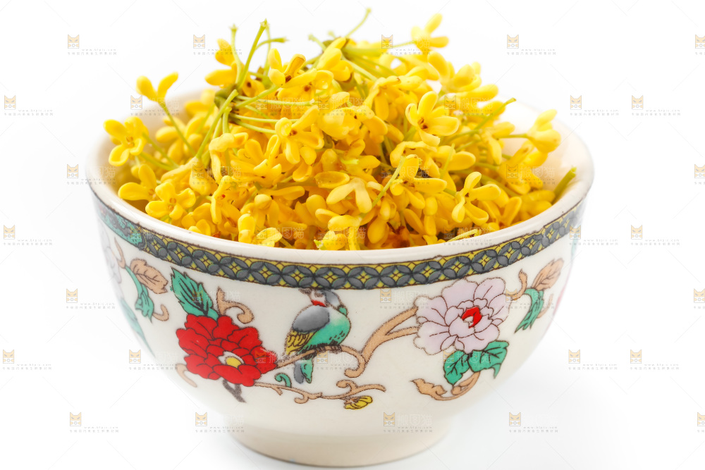 碗里的金桂花