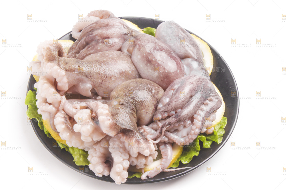 盘子里的大连章鱼