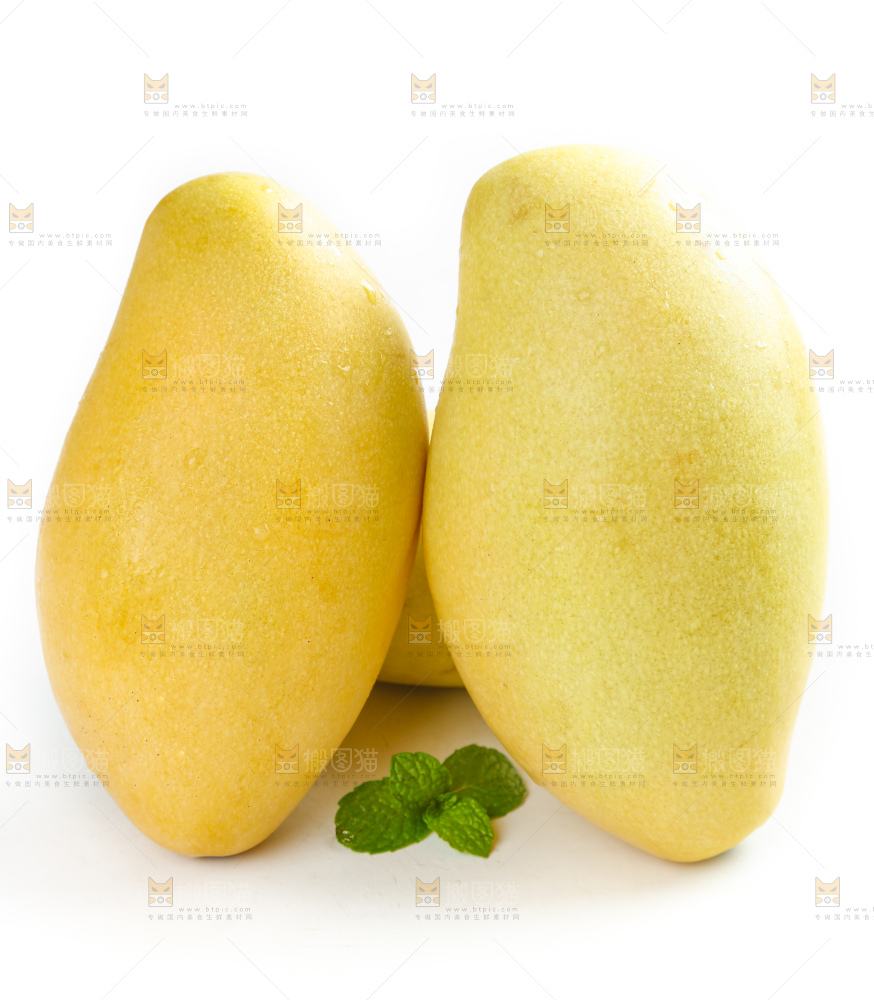 白底上放着进口高乐蜜芒