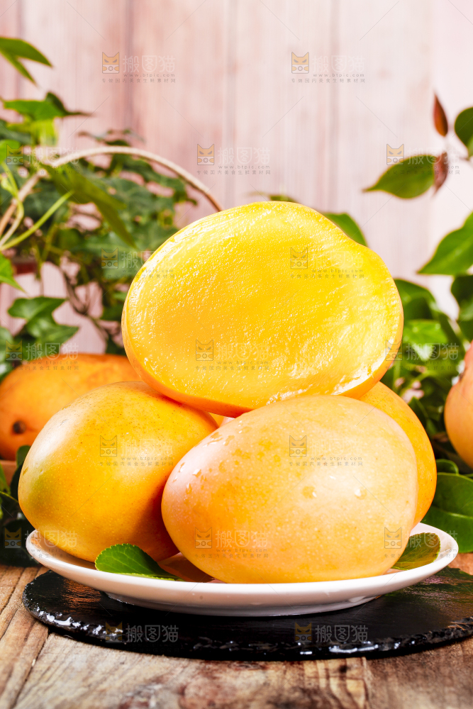 盘子里装着黄金澳芒