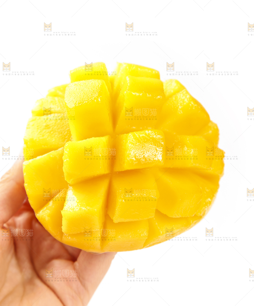 手里拿着甜心芒