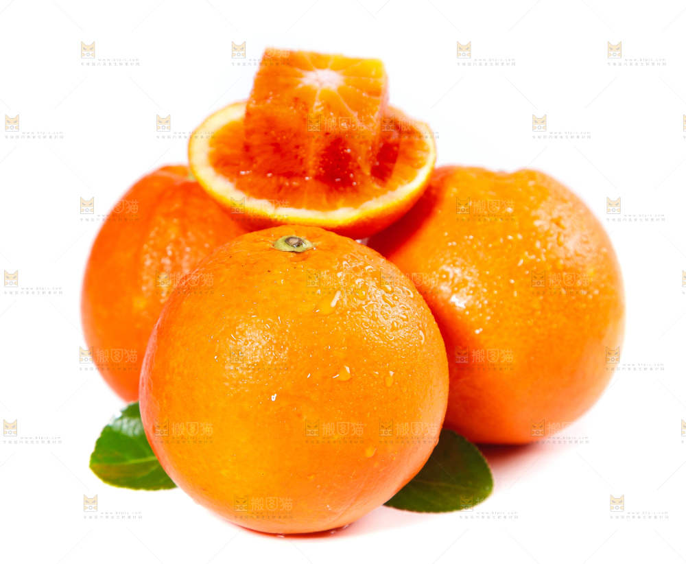 浅底上摆放着玫瑰血橙