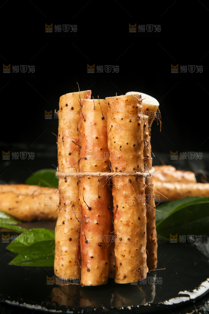 深底上的小白嘴山药