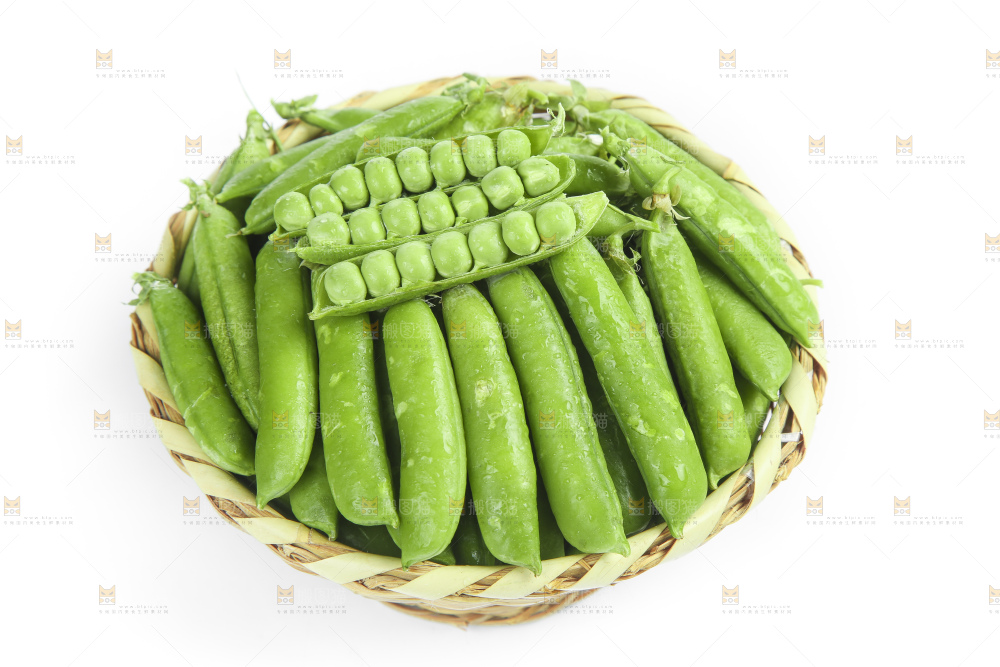 篮子里的青豌豆