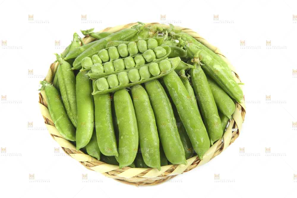篮子里的青豌豆