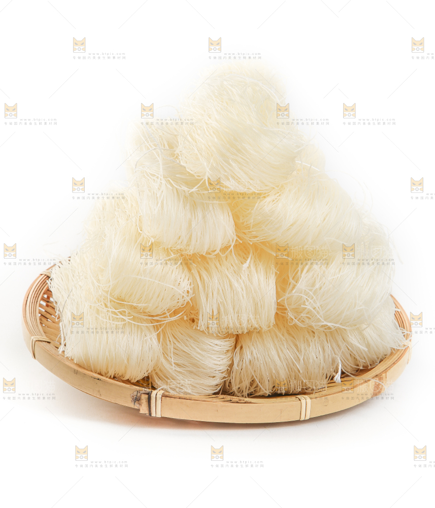 竹篮里放着粉丝