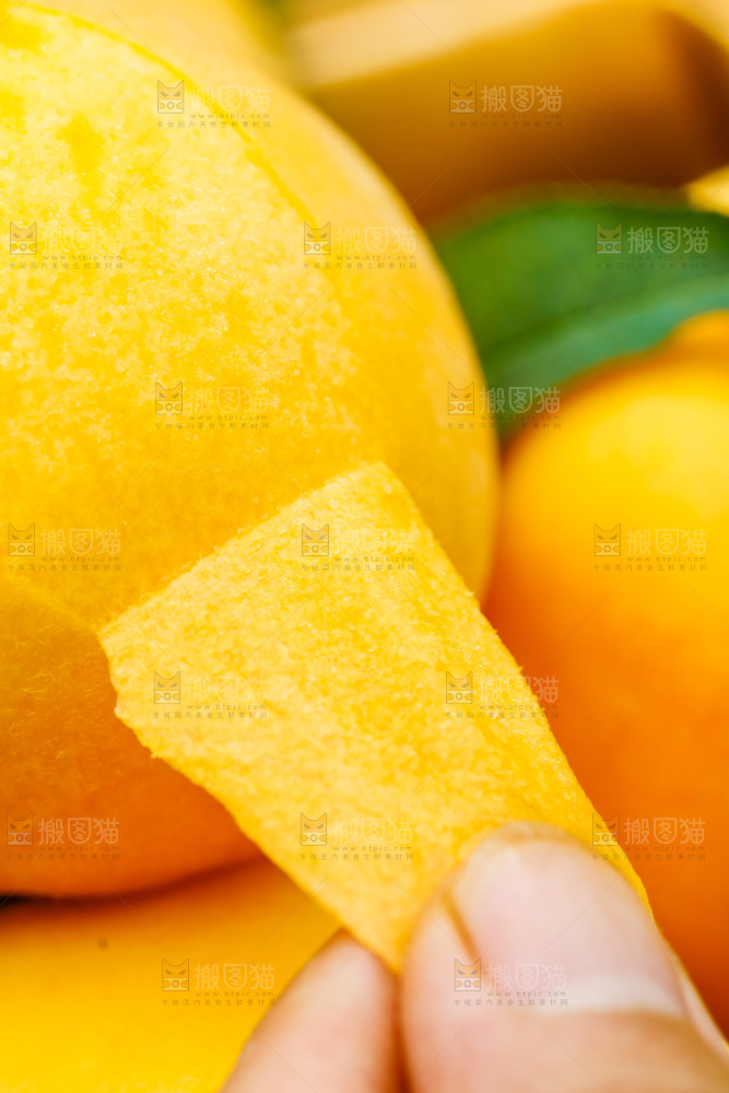 剥皮的了黄肉毛桃