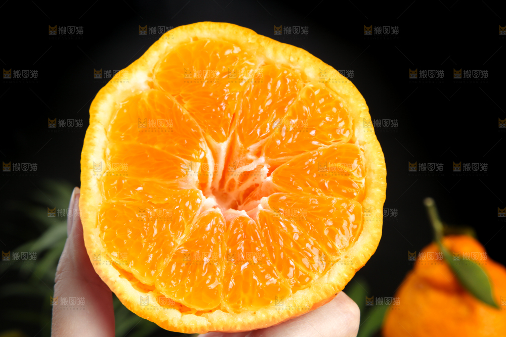 手拿切开的丑八怪