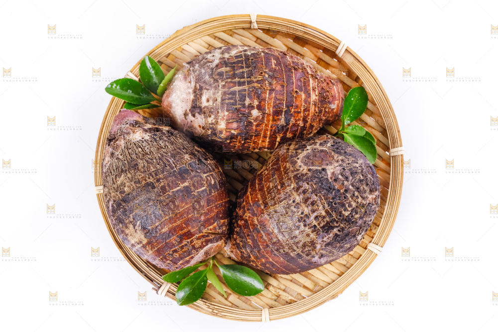 竹篮里的大芋头