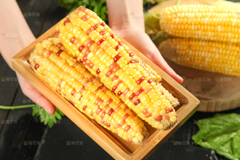 花糯玉米熟