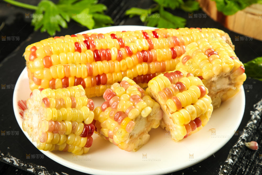花糯玉米熟