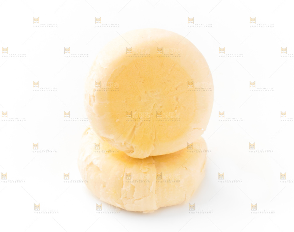 白底上的榴莲饼