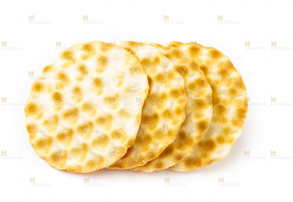 白底上的石头饼