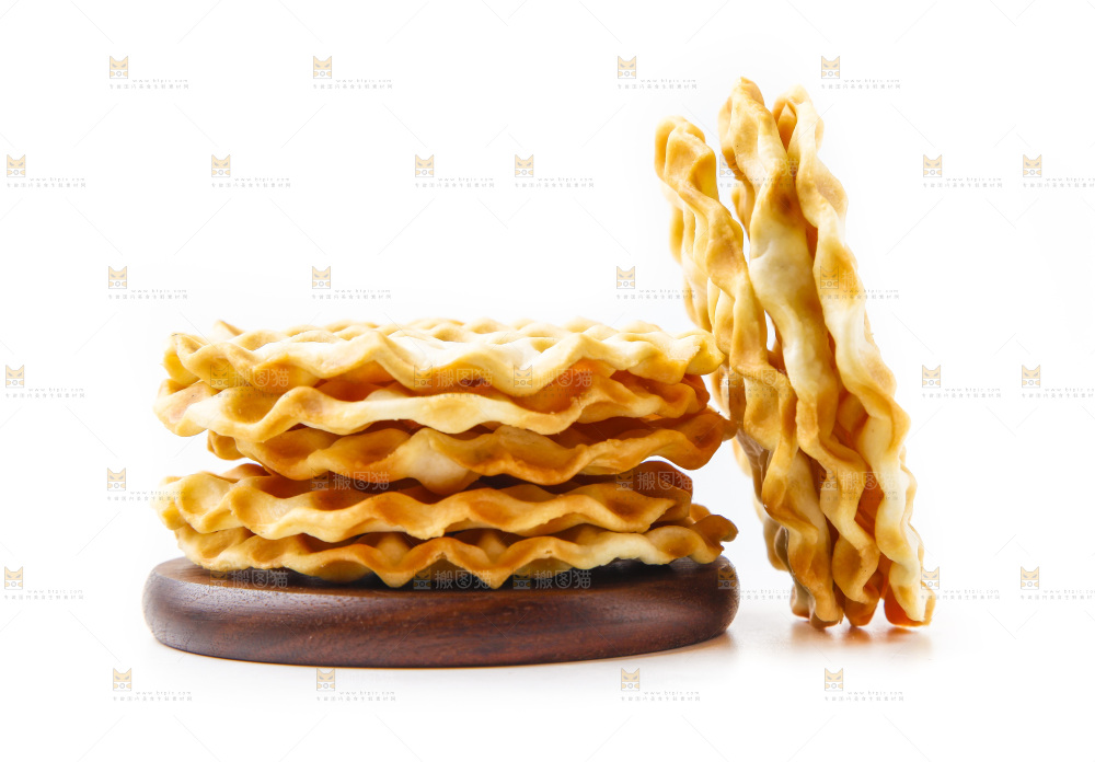木板上的石头烧饼