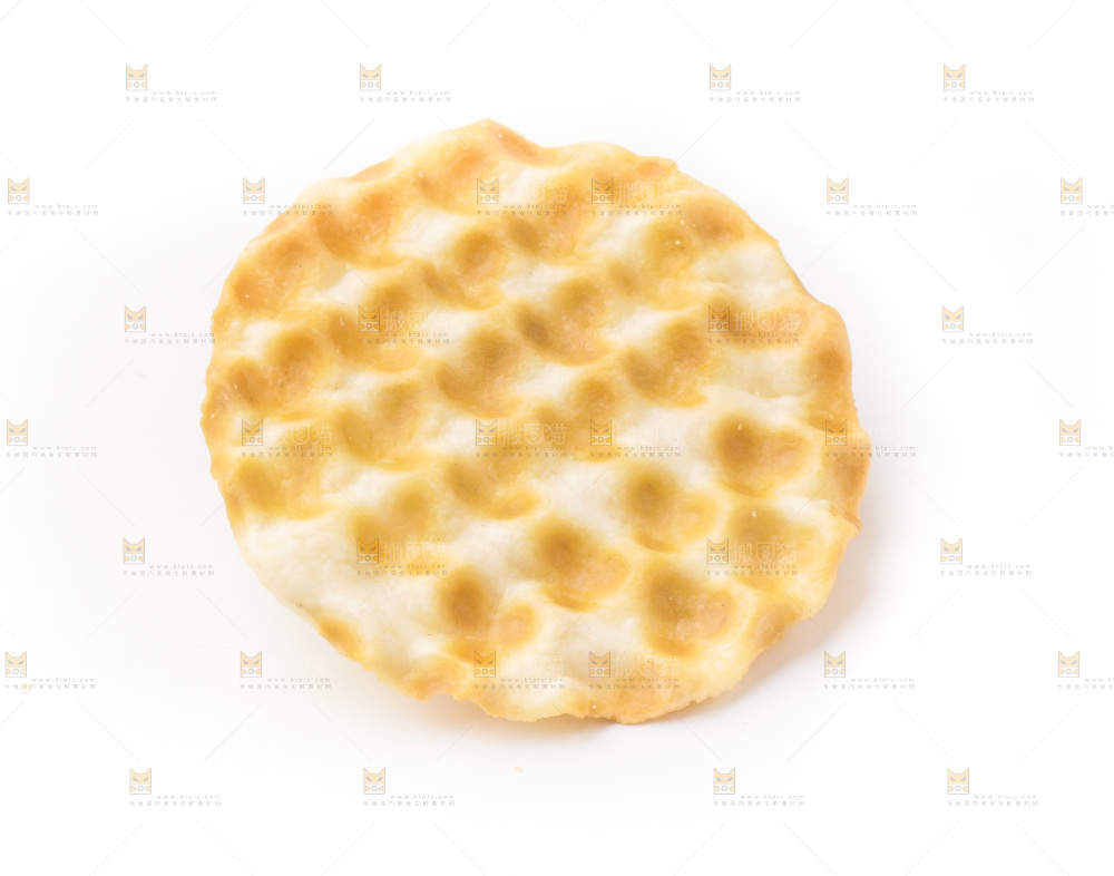 白底上的石头饼