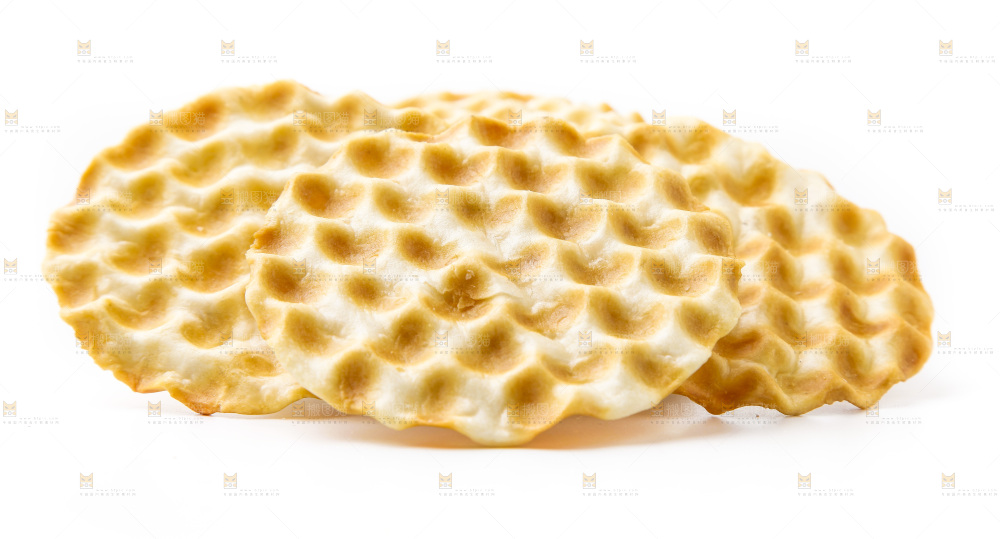 白底上的石头饼