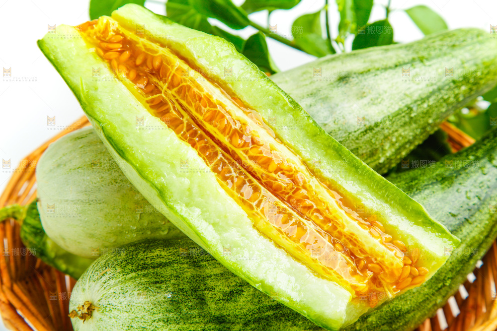 白底上的羊角蜜