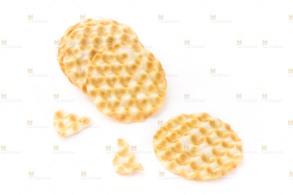 白底上的石头饼