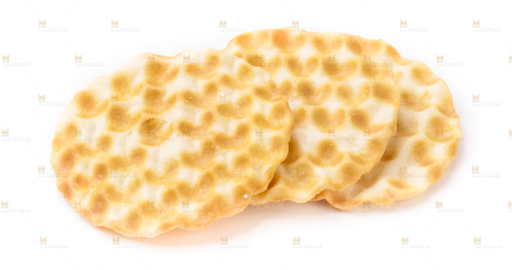 白底上的石头饼