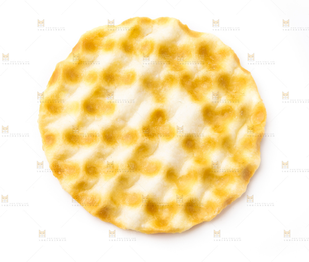 白底上的石头饼